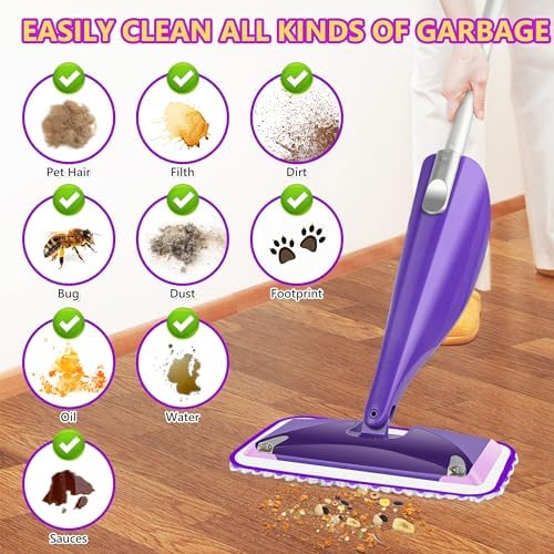 ILAVCLEAN Reusable Mop Pads 6 Pack for Swiffer Wet Jet