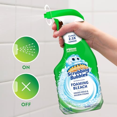 Scrubbing Bubbles Foaming Bleach Bathroom Cleaner 32oz