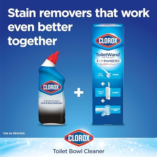 Clorox Toilet Bowl Cleaner Lime Rust Destroyer 24 Oz