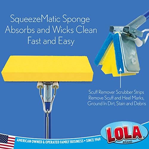Lola Products Squeeze Matic Butterfly Sponge Mop Refill