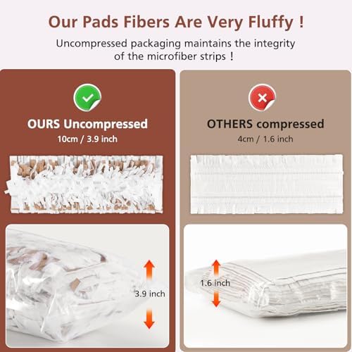 20 Pack CANAVY Swiffer PowerMop Wood Mop Refills