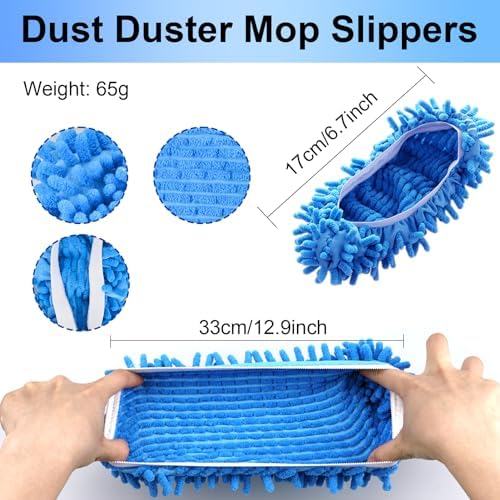 Cosywell 10 PCS Mopping Slippers for Floor Cleaning
