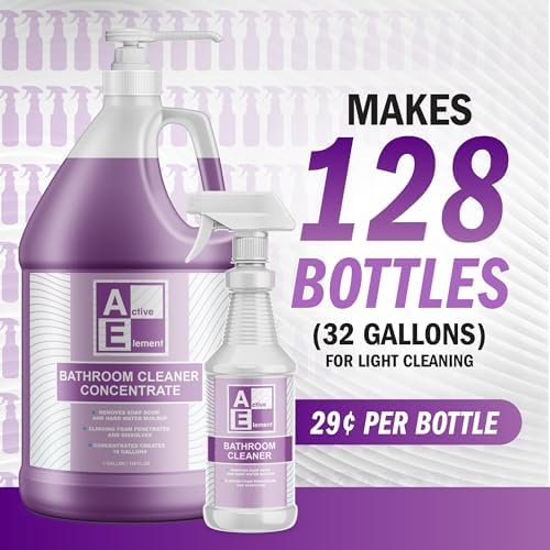 Active Element Bathroom Cleaner Concentrate - 64 Gallons 1