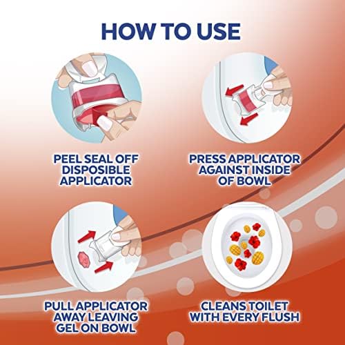 Lysol Click Gel Toilet Bowl Cleaner 6 Count