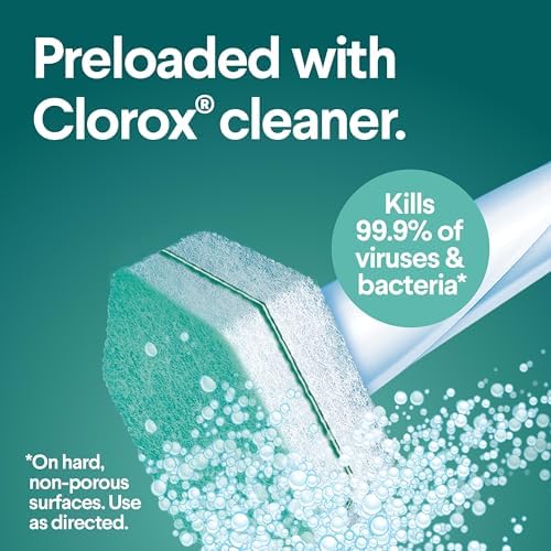 Clorox ToiletWand Refill Heads - Rainforest Rush 10 Count 1