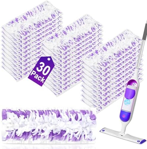 30 Pack Disposable Power Mop Pads for Swiffer