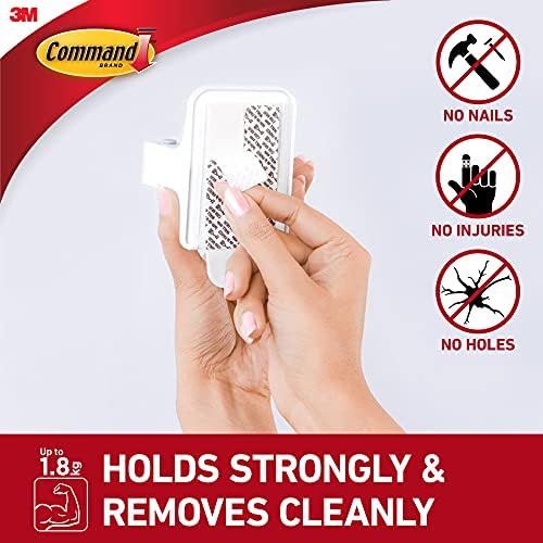 Command Broom and Mop Wall Hook No Tools Damage Free Holder