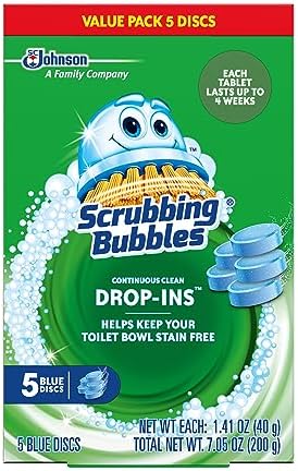 Scrubbing Bubbles Toilet Bowl Tablets 5 Count