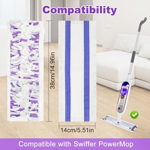 30-Pack Swiffer Power Mop Refill Pads Dry Wet