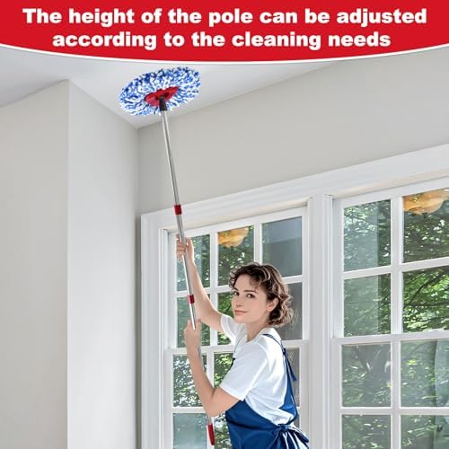 Aiyiried 4-Section Adjustable Mop Handle for O-Cedar