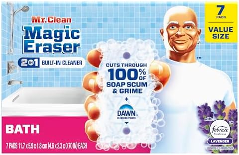 Mr Clean Magic Eraser Sponge 7ct Bathroom Cleaner