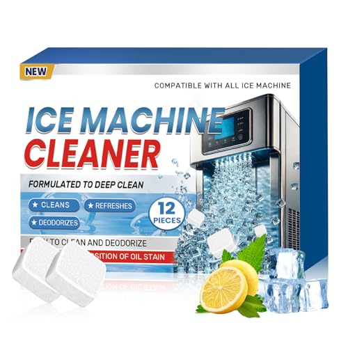 iaredon Ice Machine Cleaner Descaler Tablets 12 Count