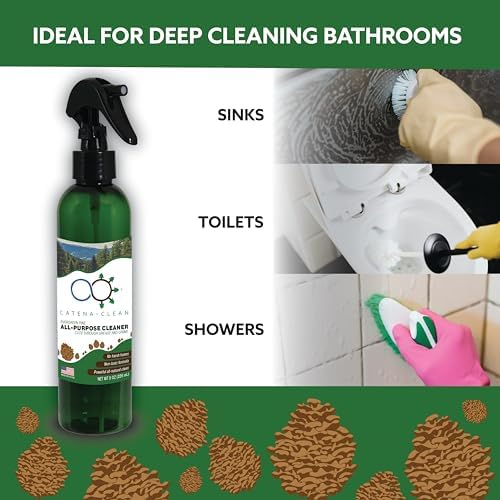 Catena Nano Natural Pine Bathroom Cleaner Pack of 3
