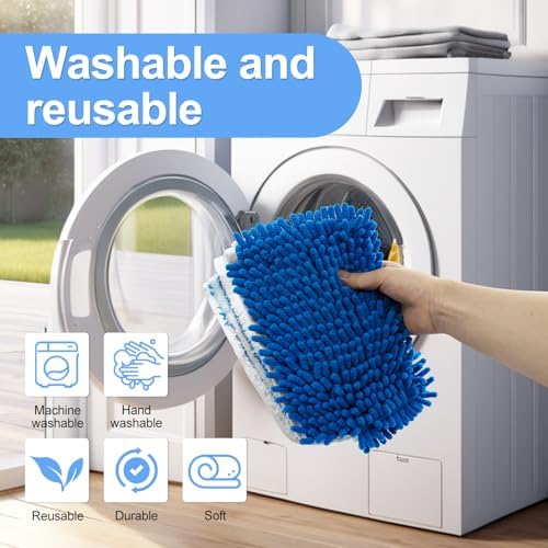 3 Pack Mop Heads for O-Cedar Dual-Action Flip Mop 1