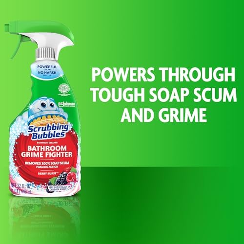 Scrubbing Bubbles Berry Burst Bathroom Cleaner Spray 32oz