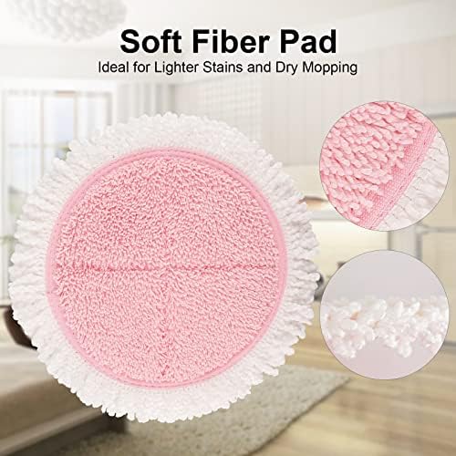 GreeSuit Electric Mop Pads 63 Inch 8 Pack Replacement