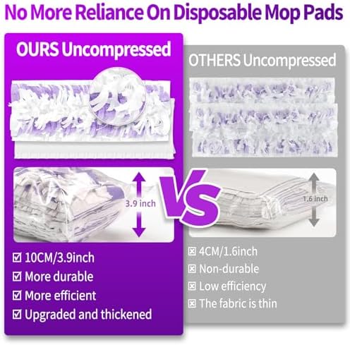 Aicipow 25 Count Swiffer Power Mop Replacement Pads
