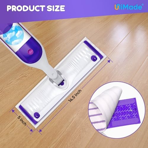 48 Pack UNIMADE Mop Pads for Swiffer Power Mop