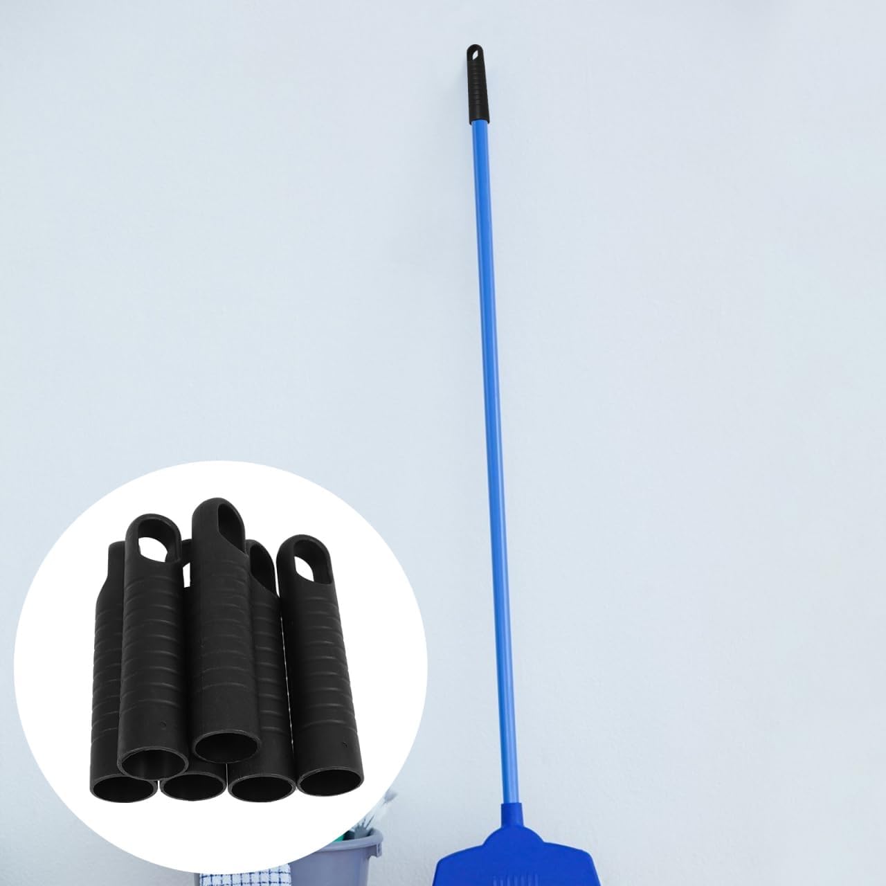 6pcs Mop Handle Cap Replacement for Broom and Dustpan
