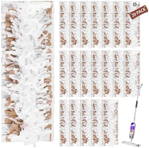 20 Pack CANAVY Swiffer PowerMop Wood Mop Refills
