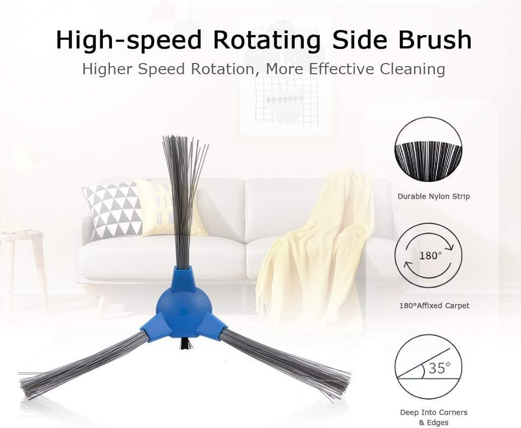 Marebm Replacement Side Brush for Eufy RoboVac 8 pcs