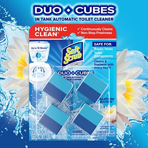 Soft Scrub In-Tank Toilet Cleaner Duo-Cubes