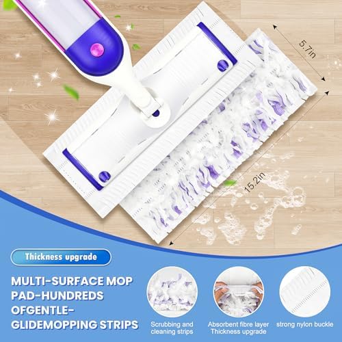 Bisenkud 40 Count Power Mop Pad Refills