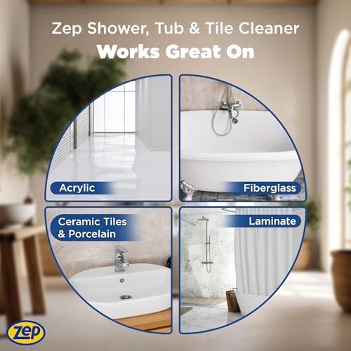 Zep 32 oz Tub Tile Cleaner Case of 4 No Scrub Formula