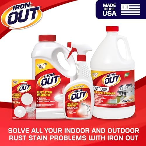 IRON OUT Automatic Toilet Bowl Cleaner Tablets 45 Days Rust Free