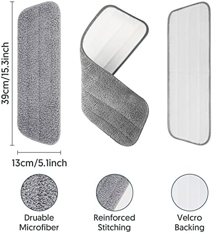 7 Reusable Microfiber Mop Pads for Swiffer Power Mop 1