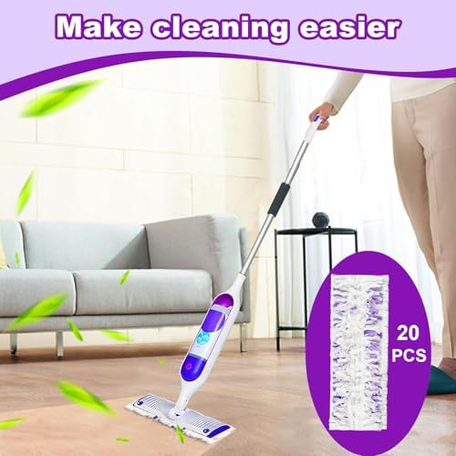 20 Count Disposable Mop Pads Refill for Swiffer PowerMop