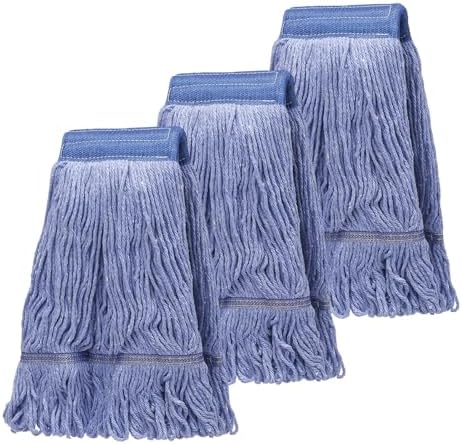 3 Pack Reusable Mop Head Refills for Commercial Use