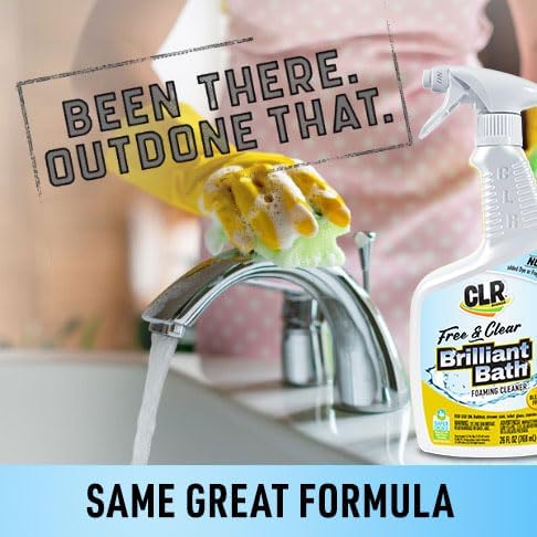 CLR Brilliant Bath Foaming Cleaner 26 Oz Free Clear