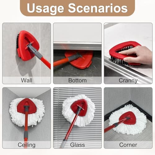 Yuunaie 7 Pack Mop Heads Replacement for OCedar