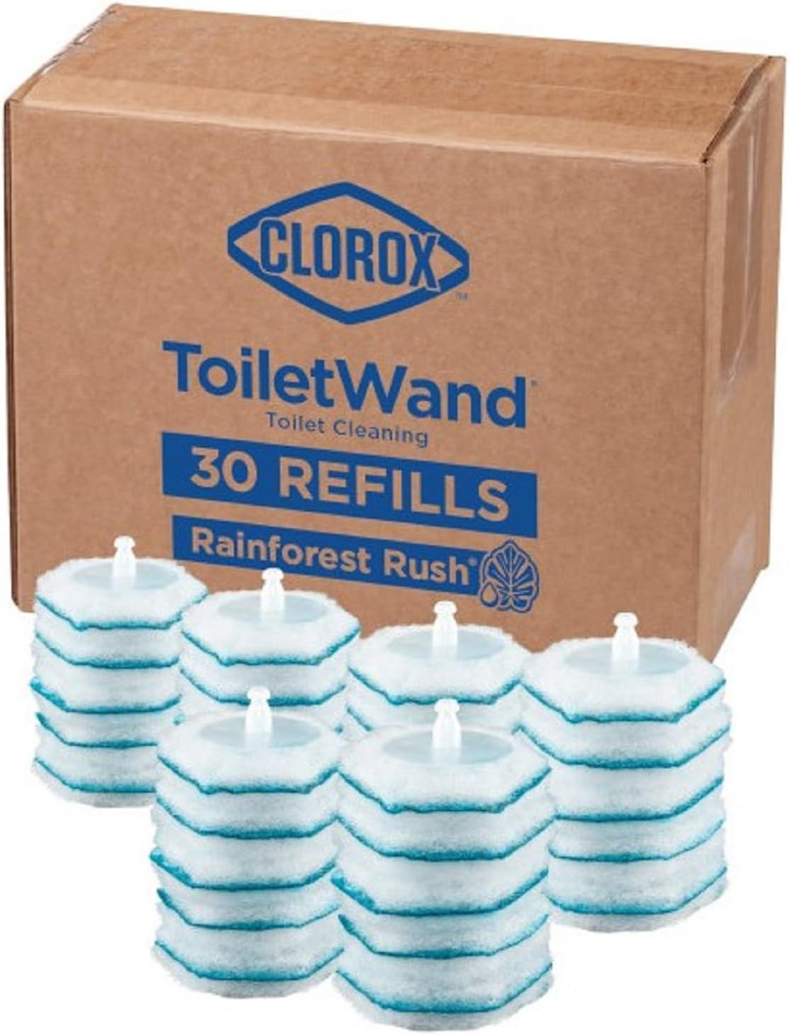 Clorox ToiletWand Disinfecting Refills 30 Count