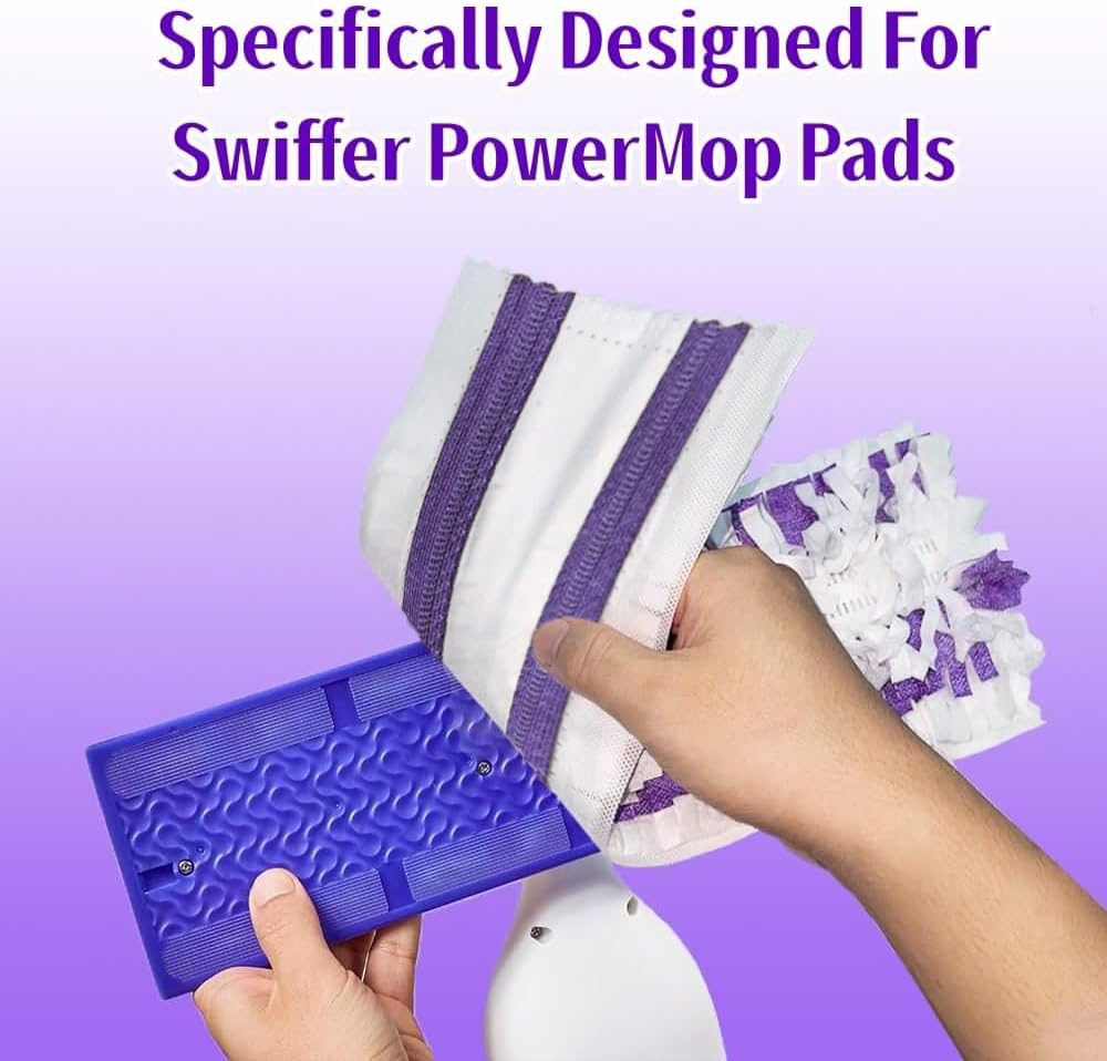 Disposable Mop Pads for Swiffer PowerMop - 15 Count Replacement Refills
