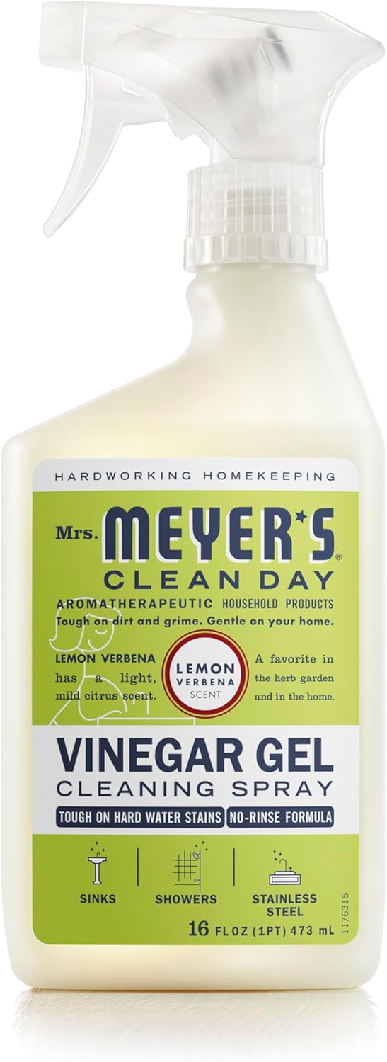 Mrs Meyers Vinegar Gel Cleaning Spray 16 Fl Oz Bathroom Use