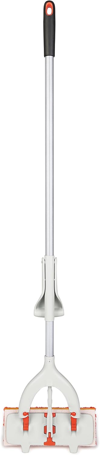 OXO Good Grips Butterfly Mop with Microfiber Sponge Orange