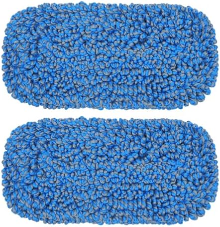 TrueYee 2 Pack Microfiber Mop Replacement Pads for Dry and Wet Cleaning