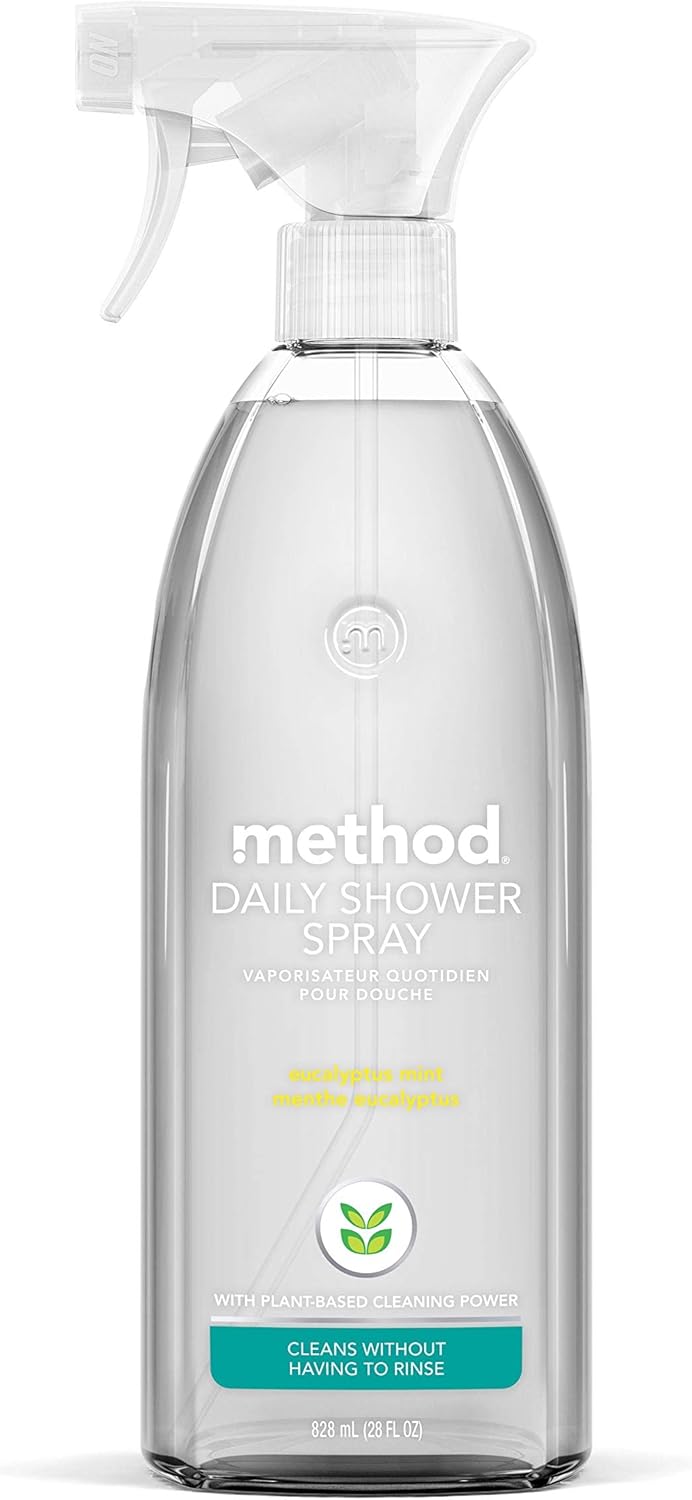 Method Daily Shower Spray Cleaner Eucalyptus Mint 28oz