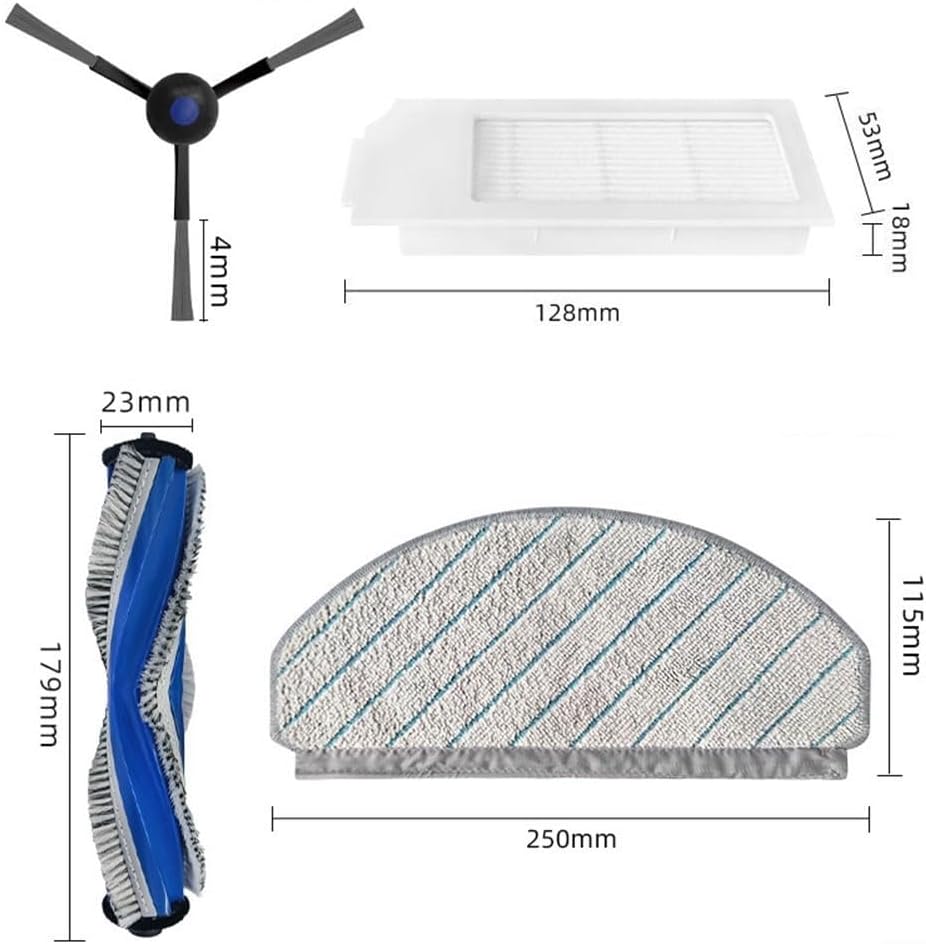 Marebm Replacement Kit for ECOVACS DEEBOT N20 N20 Plus