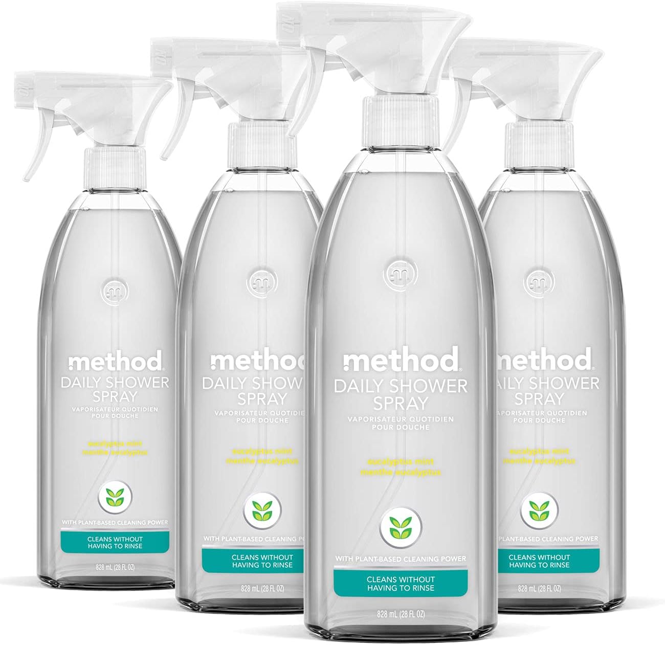 Method Daily Shower Cleaner Spray 28 Fl Oz Pack of 4 1