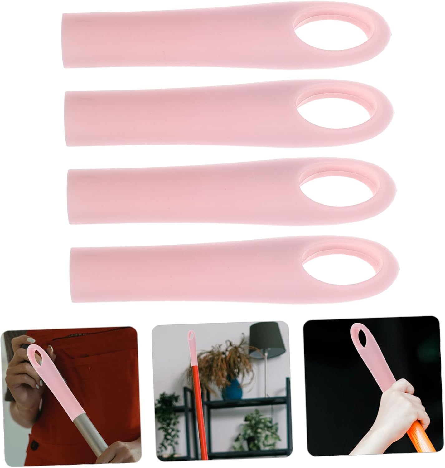 4pcs Broom Handle Grip Caps with Antislip Design for Safe Handling 1