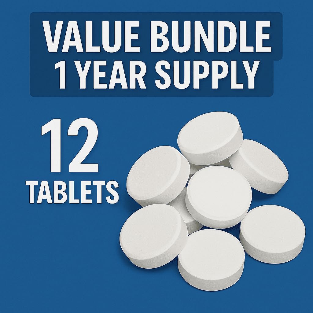 ACTIVE Jetted Tub Cleaner Tablets - 12 Piece 1 Year Supply