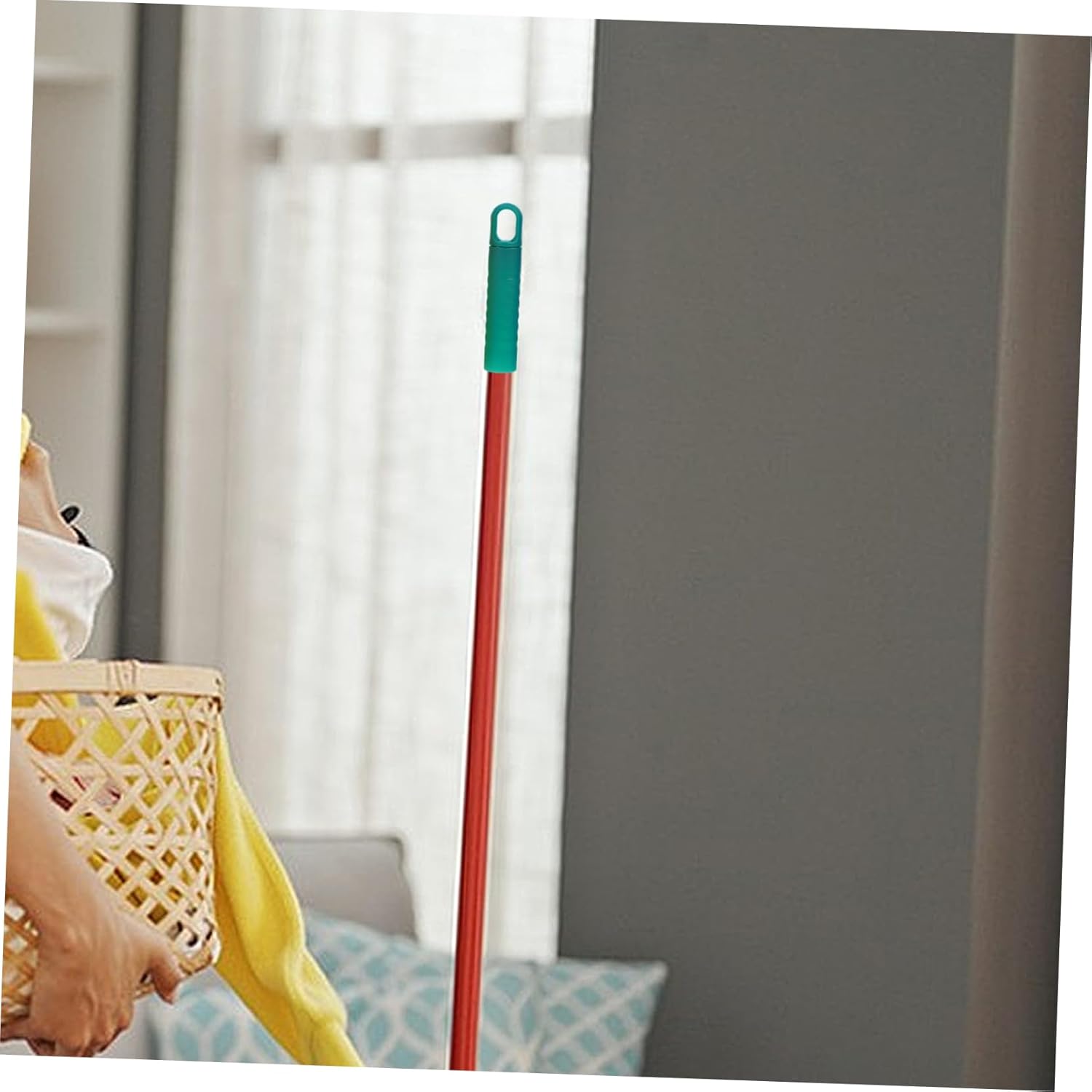 Ipetboom 2pcs Mop Handle Replacement Antislip Ergonomic Grip