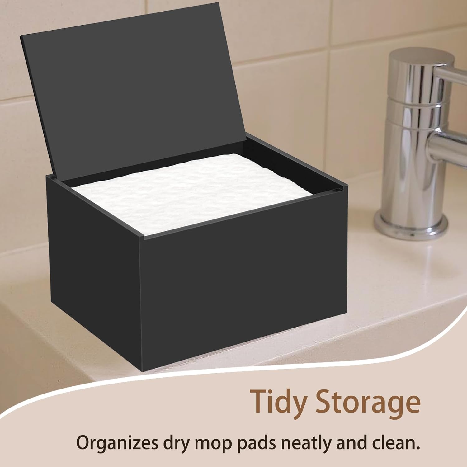 DELIPPLY Mop Pad Sheet Container Holder