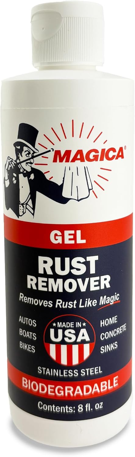 Magica Rust Remover 8oz Gel USA Made
