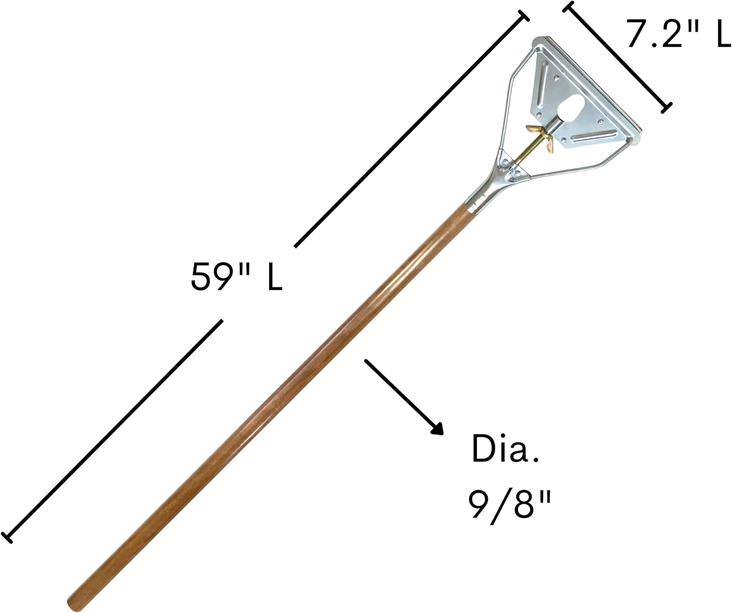 ILOT 59 Mop Stick Quick Change Handle Pack of 2