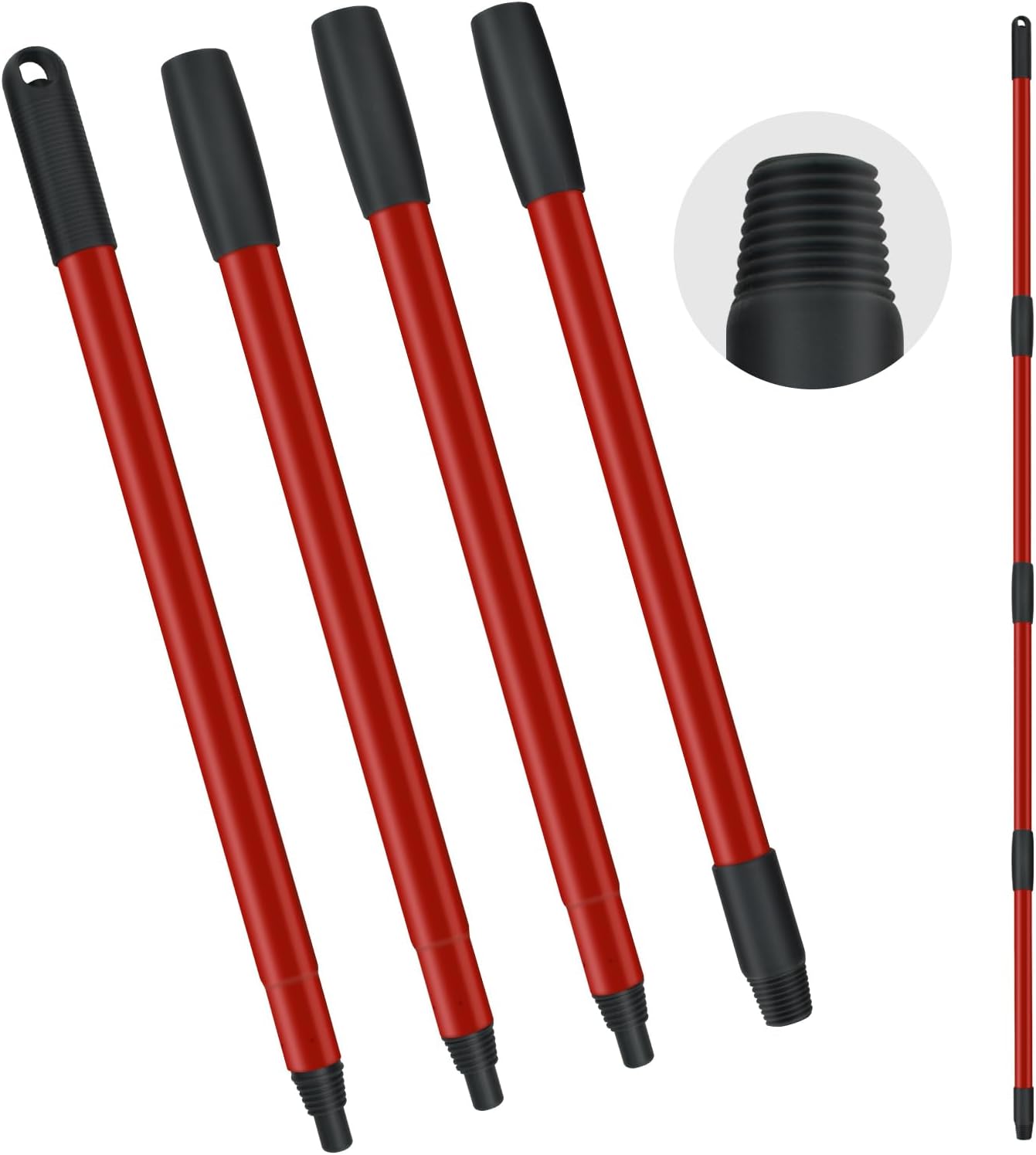 GFRED Oceda Spin Mop Handle Replacement 30-58 Inch
