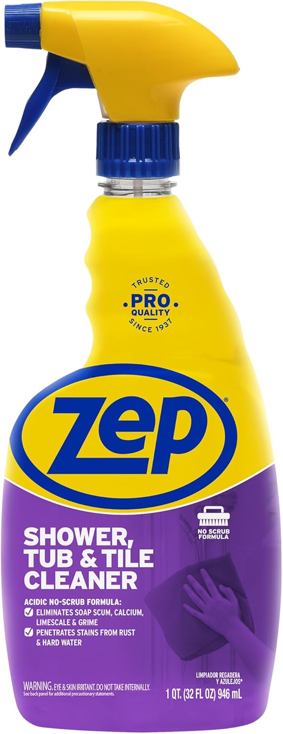 Zep 32 oz Tub Tile Cleaner Case of 4 No Scrub Formula
